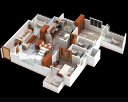 3D Plan View