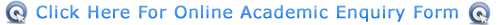 Online Course Enquiry Application Form