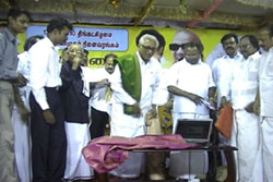 Kosimani.com Website Launch by Former Finance Minister for State, Tamil Nadu, G. Anbazhagan