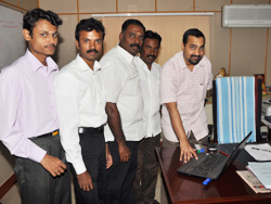 Mahamaham Website Opening K.V. Kannan, T. Sabapathi, R.P.S.Babu, V. Sivakumar, Dr. N. Kamakoti