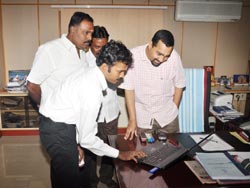 THSS Old Students Association Secretary, Business Man, Company Director, Executive President of City Union Bank Limited in Mahamaham Website Launching Program in Kumbakonam
